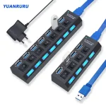 Imagen del producto Nuevo Concentrador de red USB 3.0: Eficiente y versátil | Compra online en Tiendafiable