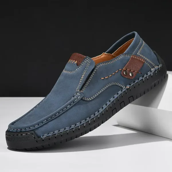Espléndido Zapatos Suaves De Cuero Para Hombre