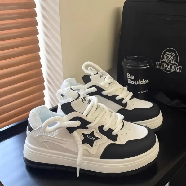 Hermoso Zapatillas Con Plataforma De Deporte Para Mujer
