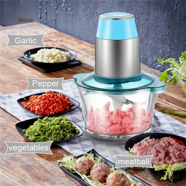 Imagen Del Producto Máquina Eléctrica Para Picar Carne Muy Cautivador | Compra Online En Tiendafiable