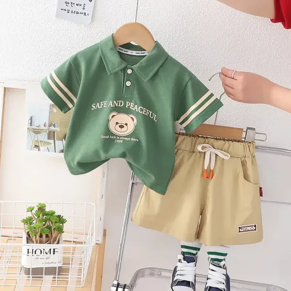 Imagen Del Producto Conjunto De Ropa De Verano Para Bebés Asombroso Y Vibrante | Compra Online En Tiendafiable