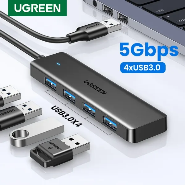 Necesario Usb 3.0 Con 4 Puertos: Eficiente Y Versátil