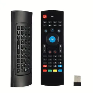 Imagen del producto Brillante Mini teclado inalámbrico MX3 Air Mouse | Compra online en Tiendafiable