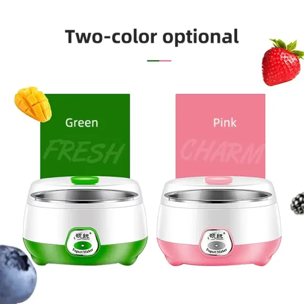 Imagen Del Producto Eficaz Mini Máquina De Yogurt Eléctrica Automática | Compra Online En Tiendafiable