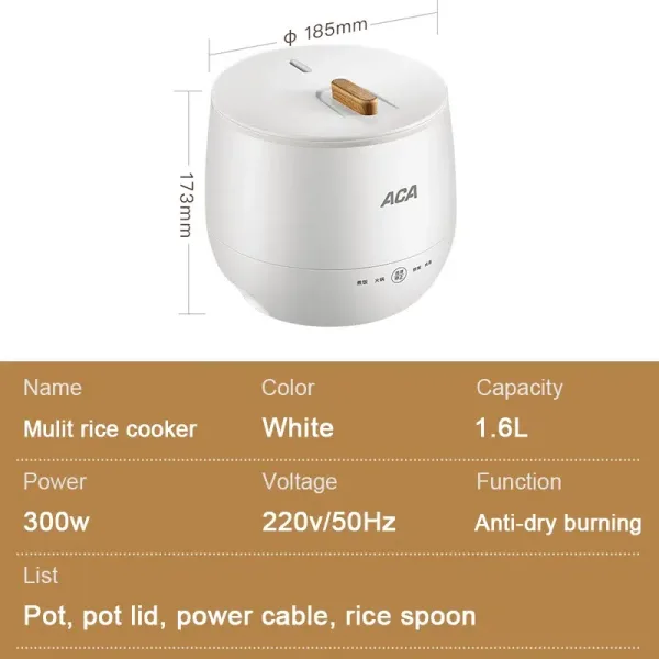 Imagen Del Producto Espléndido Mini Olla Arrocera Multifuncional Para El Hogar | Compra Online En Tiendafiable