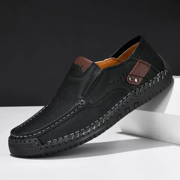 Espléndido Zapatos Suaves De Cuero Para Hombre