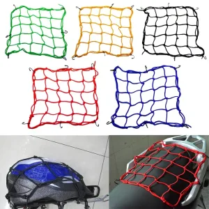 Sistema de Red Flexible y Seguro para Guardar Motocicleta