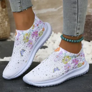 Imagen del producto Eficaz Zapatos planos de punto con estampado para mujer | Compra online en Tiendafiable