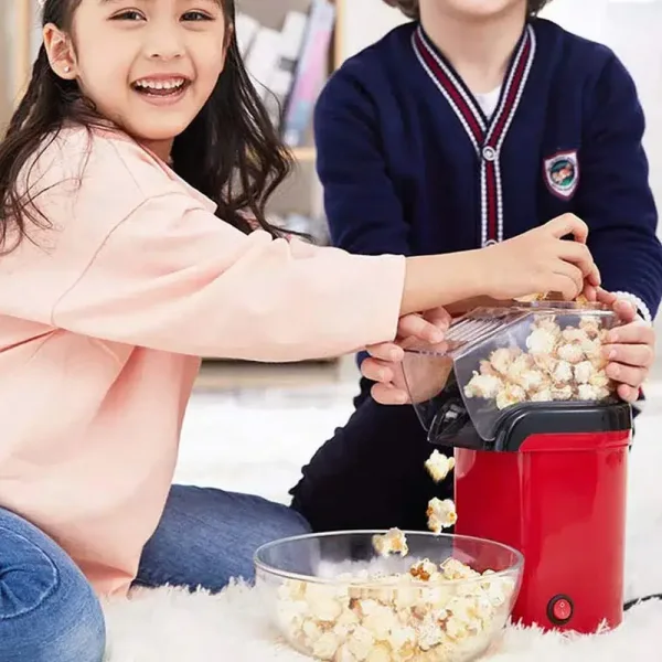 Fabuloso Hacer Palomitas De Maíz Con Máquina Eléctrica