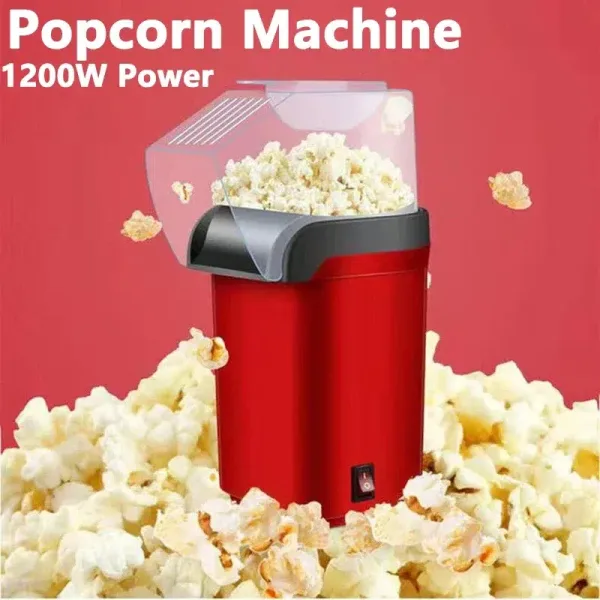 Fabuloso Hacer Palomitas De Maíz Con Máquina Eléctrica