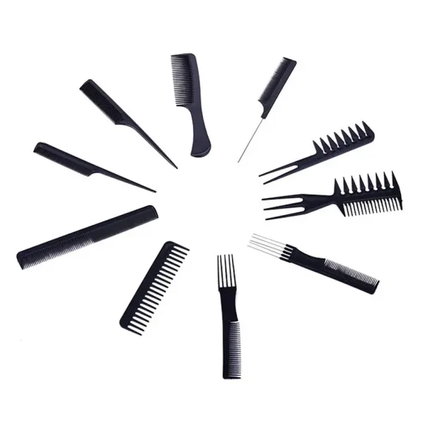 Imagen del producto Esencial Conjunto de Peines de Maquillaje Negros | Compra online en Tiendafiable