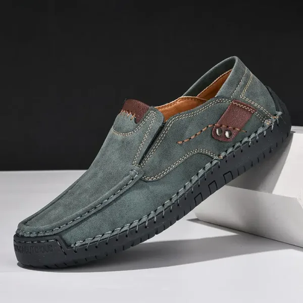 Espléndido Zapatos Suaves De Cuero Para Hombre