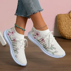 Imagen del producto Zapatillas de deporte de punto con hermoso estampado | Compra online en Tiendafiable
