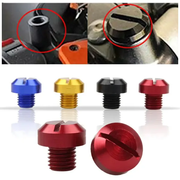 Soporte De Aluminio Infalible De Espejo Retrovisor De Moto