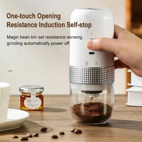 Imagen Del Producto Memorable Molinillo De Café Eléctrico Portátil Para El Hogar | Compra Online En Tiendafiable