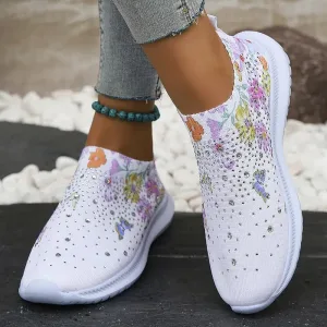 Imagen del producto Eficaz Zapatos planos de punto con estampado para mujer | Compra online en Tiendafiable