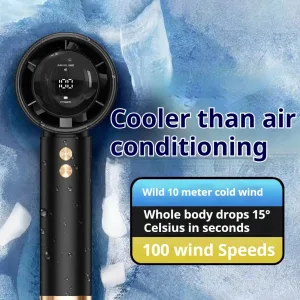 Espectacular Ventilador Eléctrico Turbo Portátil