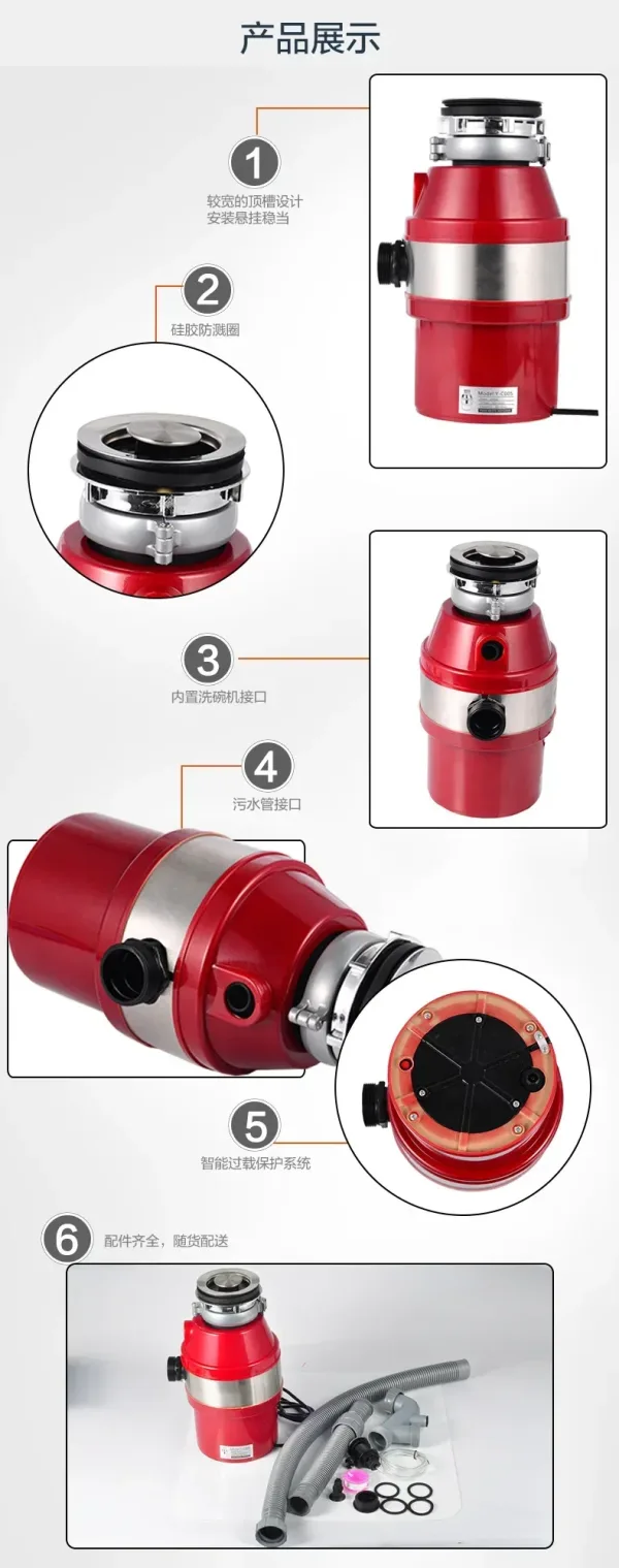 Imagen Del Producto Fabuloso Triturador De Basura Para El Hogar | Compra Online En Tiendafiable