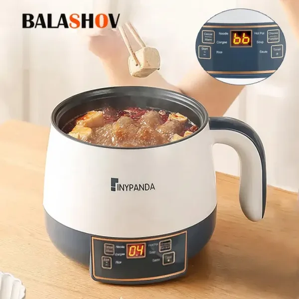 Imagen Del Producto Brillante Mini Olla Arrocera Eléctrica Multicooker Portátil | Compra Online En Tiendafiable