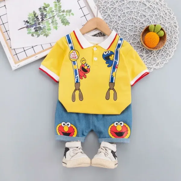 Imagen Del Producto Perfecto Conjunto De Ropa Con Estampado De Barrio Sesamo Para Bebe | Compra Online En Tiendafiable