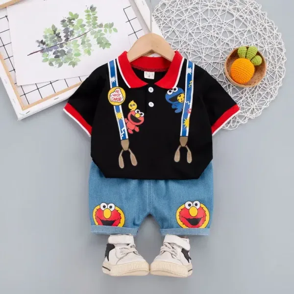 Imagen Del Producto Perfecto Conjunto De Ropa Con Estampado De Barrio Sesamo Para Bebe | Compra Online En Tiendafiable