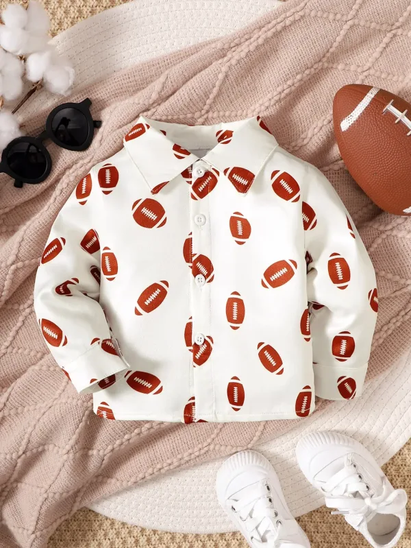 Popular Polo De Manga Larga Con Solapa Para Bebe