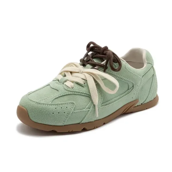 Imagen Del Producto Zapatillas De Deporte De Cuero Auténtico Para Mujer | Compra Online En Tiendafiable