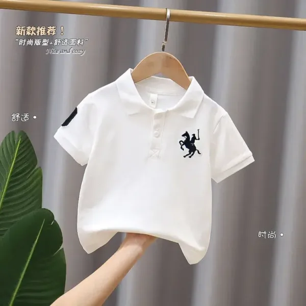Polo Auténtico Y Vibrante Para Niños Y Bebés