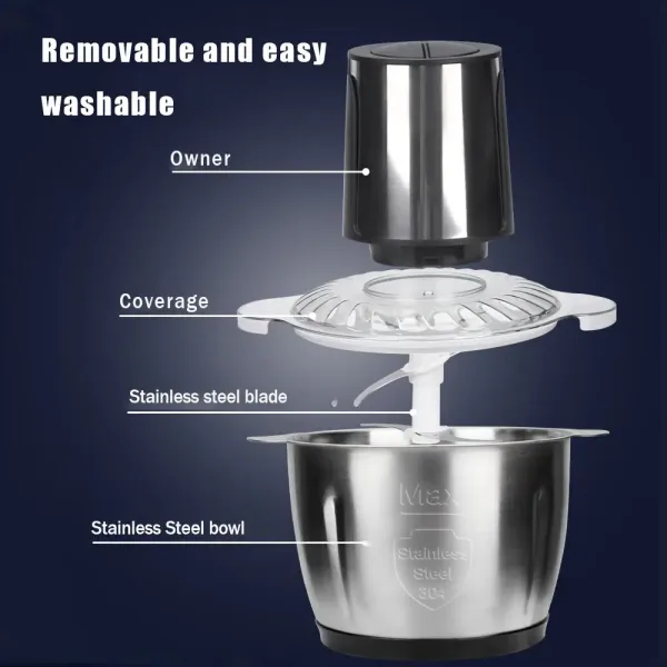 Imagen Del Producto Fabuloso Procesador De Alimentos Eléctrico Para El Hogar | Compra Online En Tiendafiable
