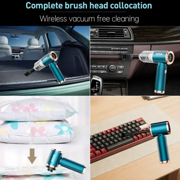 Imagen Del Producto Aspiradora De Coche Inalámbrica: Eficaz Y Portátil | Compra Online En Tiendafiable
