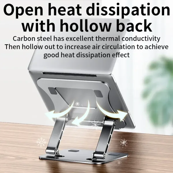 Imagen del producto Eficaz Soporte ajustable de aleación de aluminio en tableta | Compra online en Tiendafiable