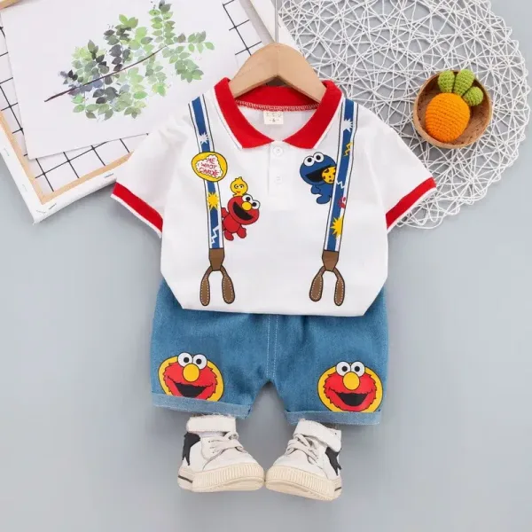 Imagen Del Producto Perfecto Conjunto De Ropa Con Estampado De Barrio Sesamo Para Bebe | Compra Online En Tiendafiable
