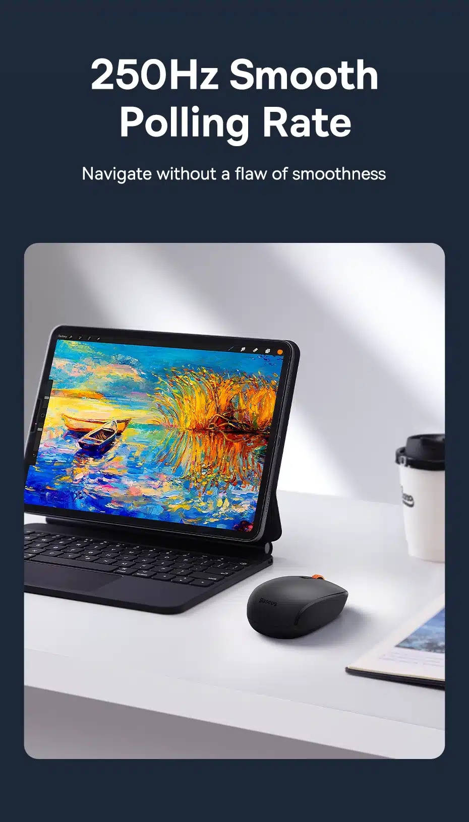 Luminoso Teclado y Ratón Inalámbricos con Bluetooth