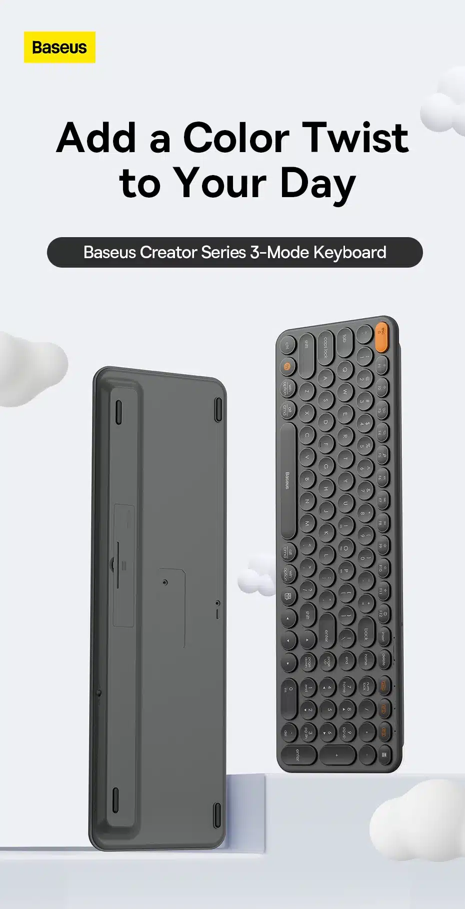 Luminoso Teclado y Ratón Inalámbricos con Bluetooth