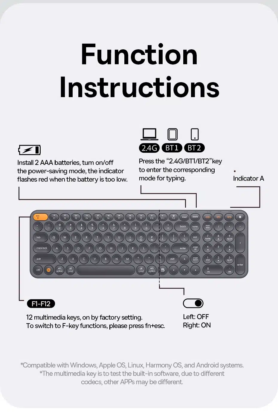 Luminoso Teclado y Ratón Inalámbricos con Bluetooth