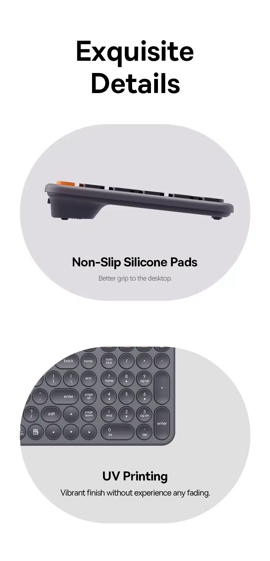 Luminoso Teclado y Ratón Inalámbricos con Bluetooth