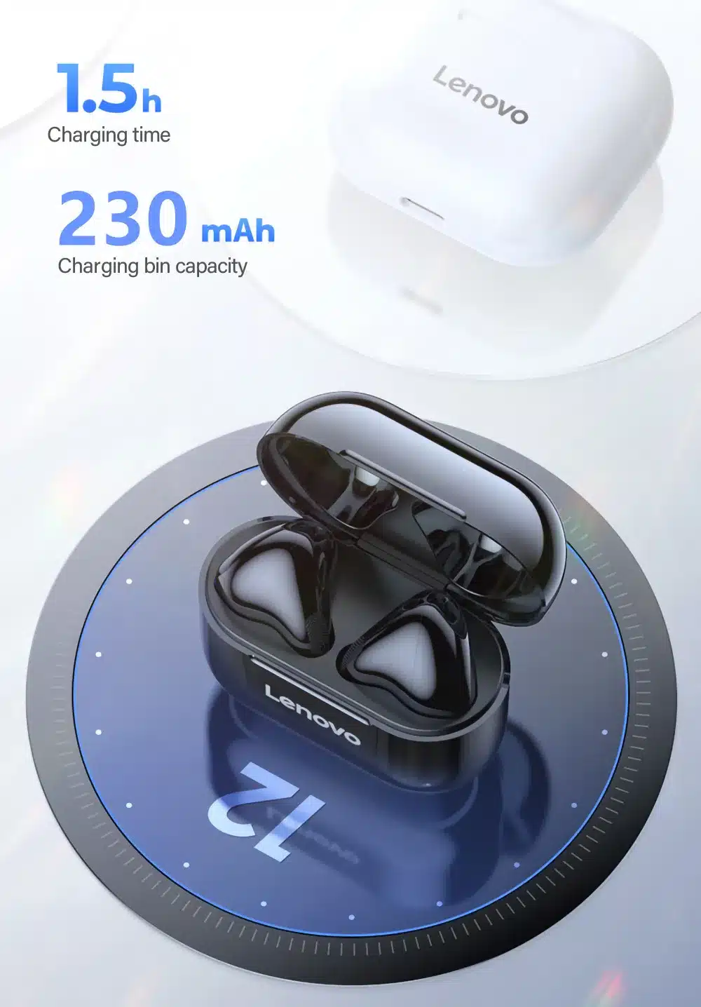 Magnífico Auriculares Lenovo Inalámbrico Tws Lenovo Magnífico Auriculares Lenovo Inalámbrico Tws Lenovo