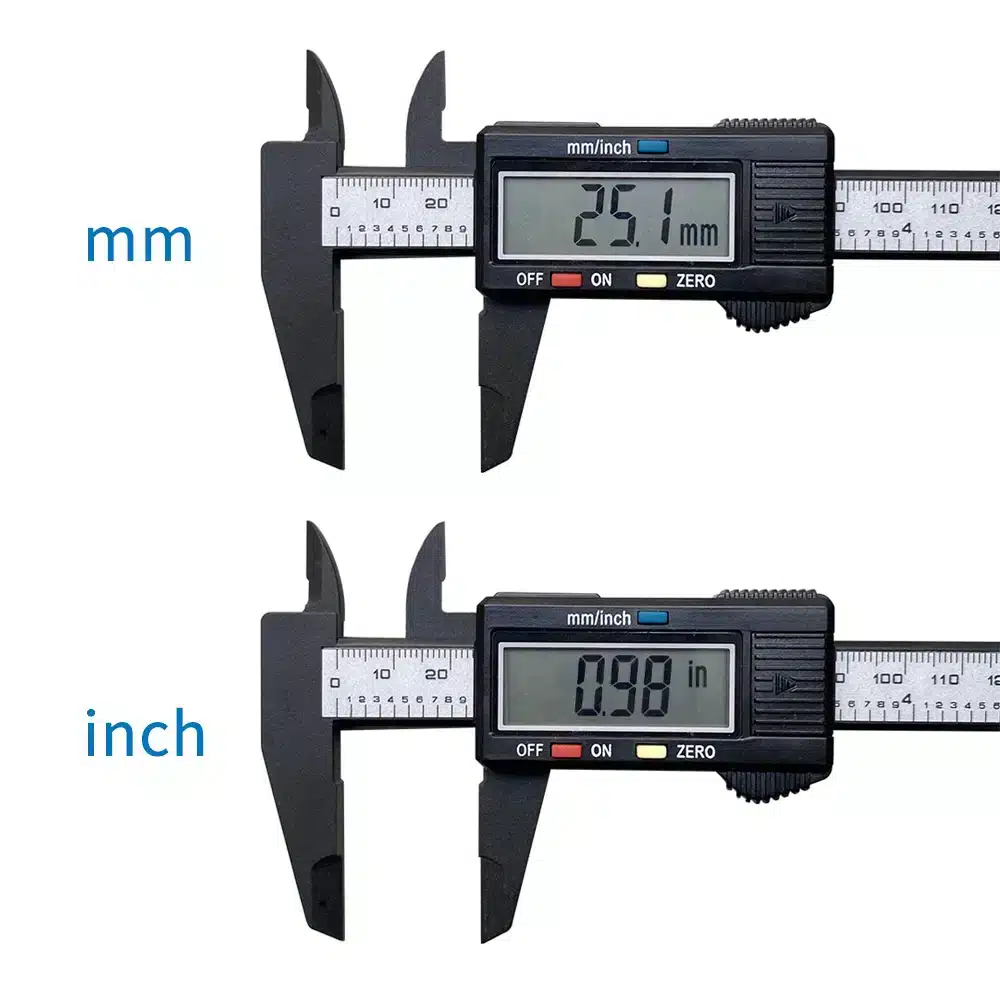 Impresionante Calibrador Digital Electrónico de Fibra de Carbono: Precisión y Estilo en tus Mediciones.