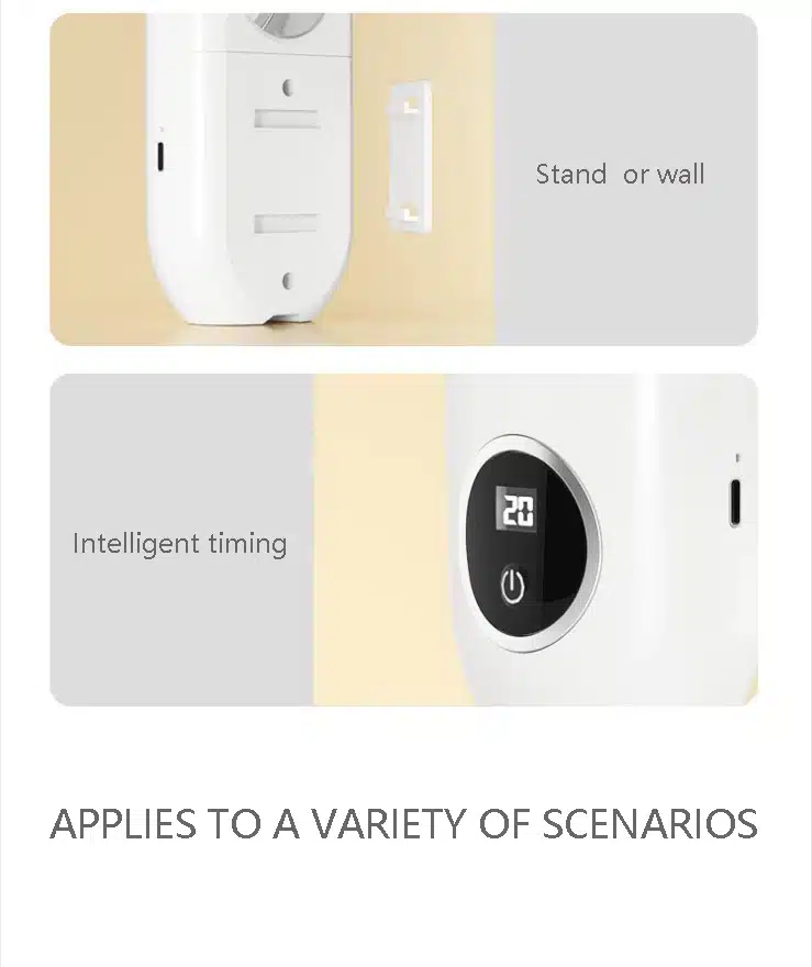Máquina de aromaterapia LCD Sereno y relajante en tu hogar