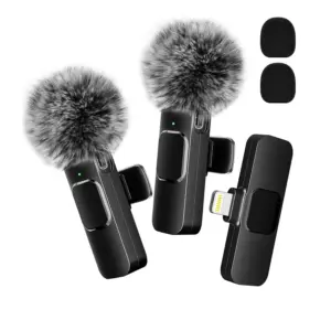 Imagen Del Producto Micrófono Lavalier Inalámbrico Profesional De Alta Calidad | Compra Online En Tiendafiable