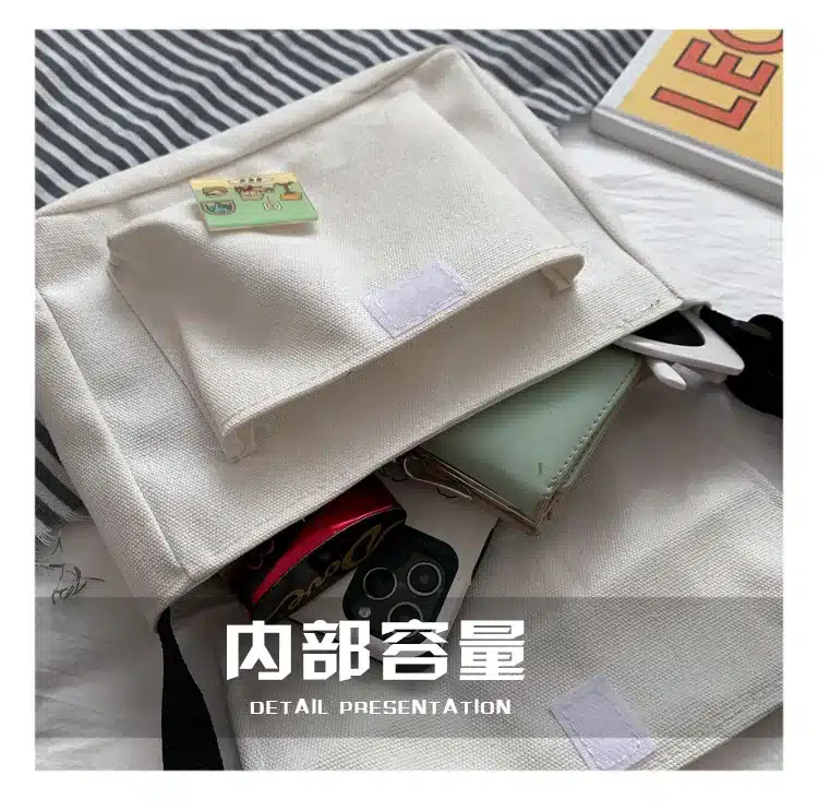 necesario Bolso Pequeño de Lona para Mujer Moda Versátil