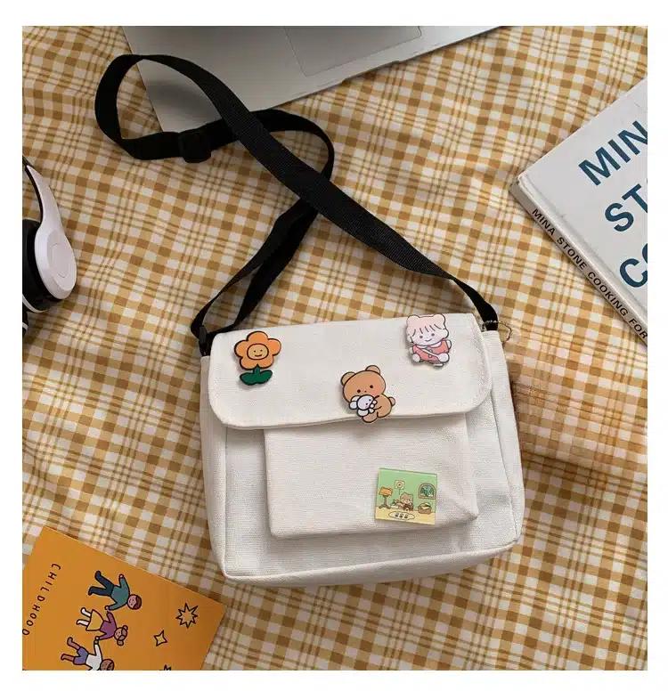 necesario Bolso Pequeño de Lona para Mujer Moda Versátil