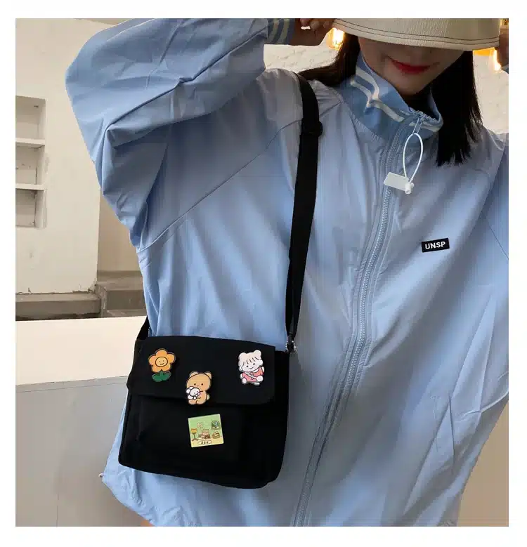 necesario Bolso Pequeño de Lona para Mujer Moda Versátil