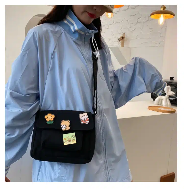 necesario Bolso Pequeño de Lona para Mujer Moda Versátil