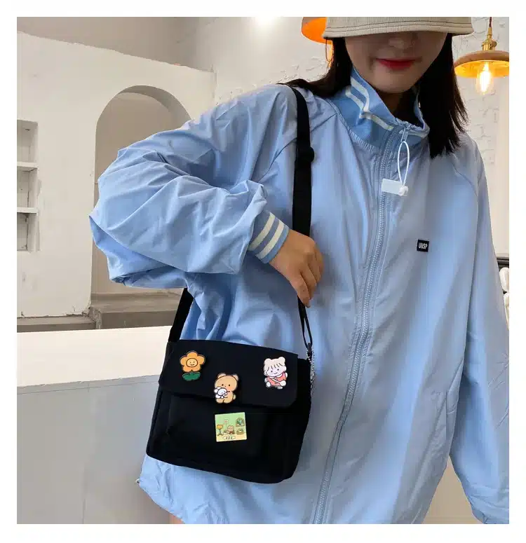 necesario Bolso Pequeño de Lona para Mujer Moda Versátil