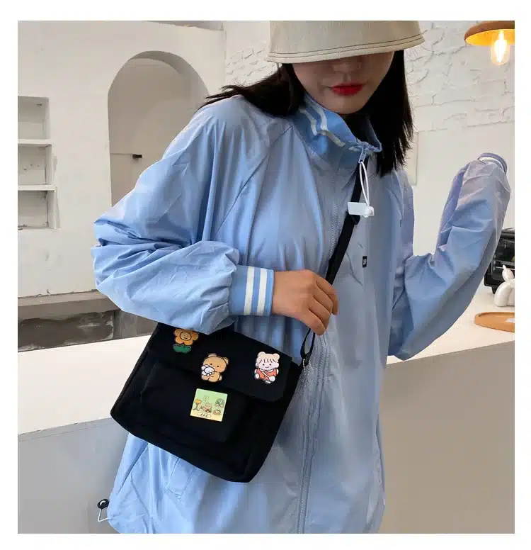 necesario Bolso Pequeño de Lona para Mujer Moda Versátil