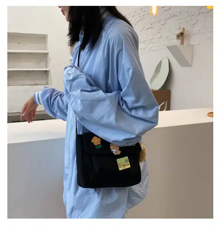 necesario Bolso Pequeño de Lona para Mujer Moda Versátil