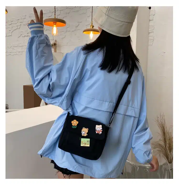 necesario Bolso Pequeño de Lona para Mujer Moda Versátil