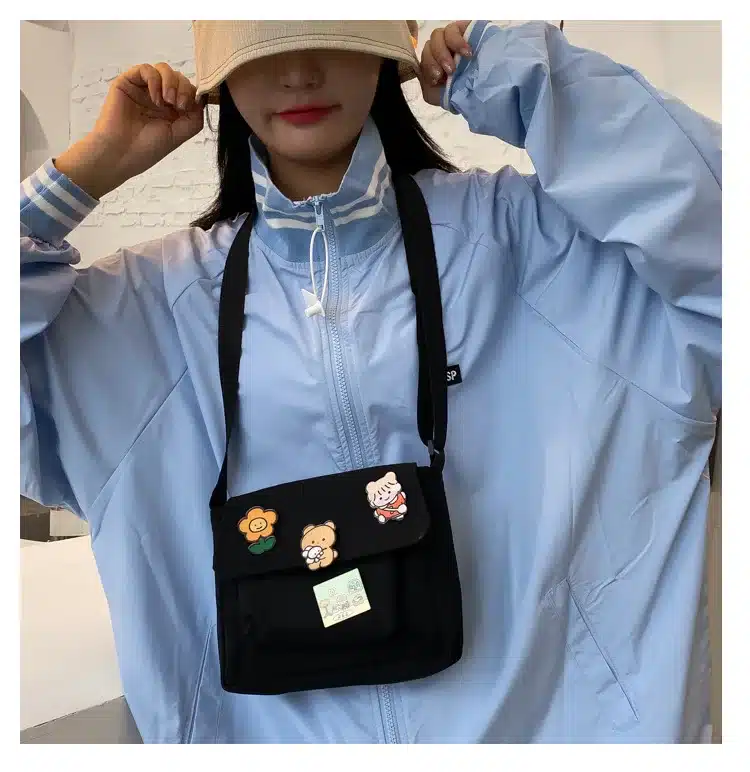 necesario Bolso Pequeño de Lona para Mujer Moda Versátil