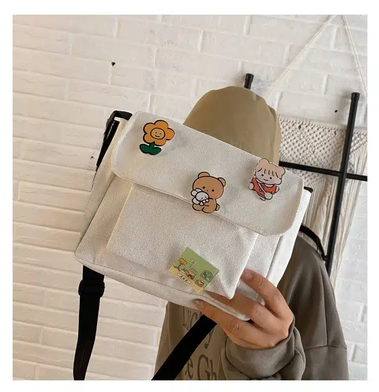 necesario Bolso Pequeño de Lona para Mujer Moda Versátil